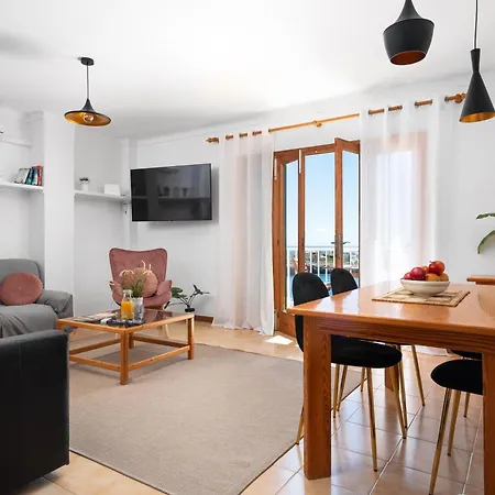 New! Harmonia, Front Sea View, Cala Marsal 300m דירה