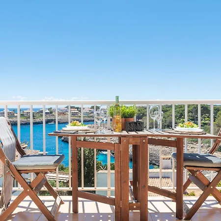 New! Harmonia, Front Sea View, Cala Marsal 300m דירה פורטוקולום