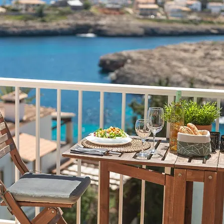 דירה New! Harmonia, Front Sea View, Cala Marsal 300m *
